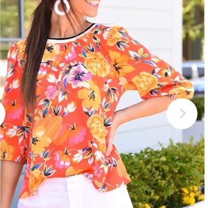 THML Somewhere Tropical top.